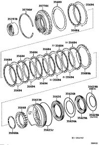3568460030-DISC, BRAKE, NO.4