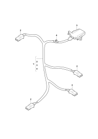 3B0971177A-Wire harness