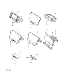 10837089-Switch assy, instrument panel center control