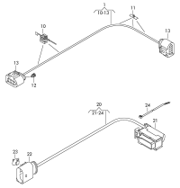 3C0971206A-Cord, adapter
