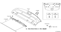 284783TS0A-Control assy-sunshade