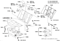 9038608077-Bush (for rear seat armrest)