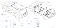 24051JE20A-Harness, back door