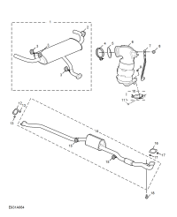 11093791-Muffler assy-exhaust rr