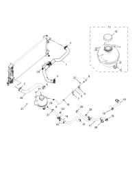 10198590-Expansion tank assy-radiator
