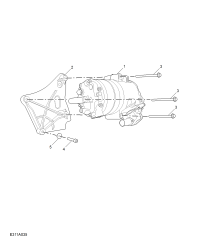 10192200-Bracket, a/c compressor