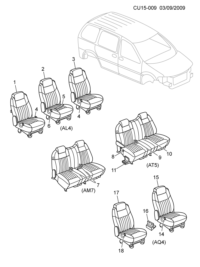 5484682-Seat assy-rr