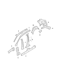 19D809057A-Panel, quarter inner