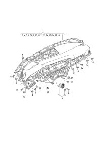 L4GD857001BER8-Panel, w/air pass (gray)