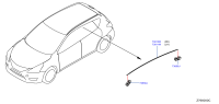 738523DN0A-MOULDING ASSY-R