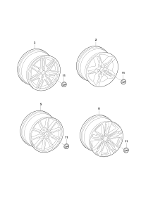 L4GD601025P-Wheel rim:
