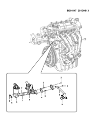 9052840-VALVE ASSY-EGR