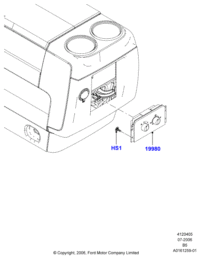 8L7Z19980E-Control assy-heater