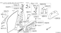 769355LF0A-Trim assy-rr pillar, lh