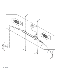 10329743-Gear sub-assy, power steering