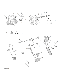 10347526-Shaft, clutch pedal