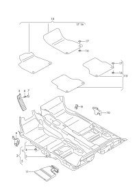 L4KD8647774PK-Cover, step ghost (black)
