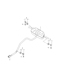 L55G253609B-Muffler assy-rr