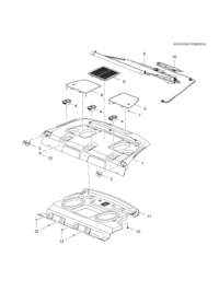 9060258-Garnish, floor, rear
