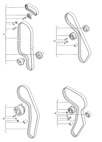 03L198119C-Repair kit, toothed belt w/tensioner