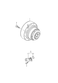 03H121004C-WATER PUMP/AUDI A4/A6/ VW
