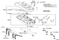 7150333200-PAD SUB-ASSY, RR