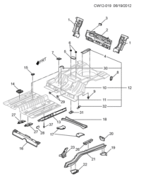 5492522-Arm, rr seat