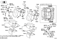 7161158080-Pad, no.1 rear seat cushion cover, rh