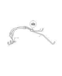 10418246-Tube assy-oil cooler drain