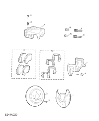 10424274-Pad assy-fr brake