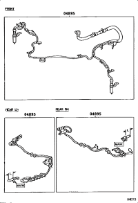 0489560080-SPEED SENSOR KIT, ABS