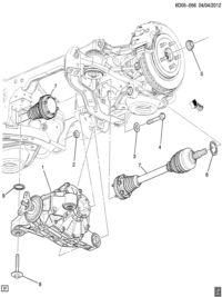 20827776-Insulator, differential case