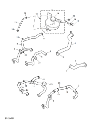 30134097-Pipe assy-heater to engine