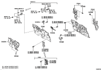 55132F4040-Plate assy-fender apron mtg, lh