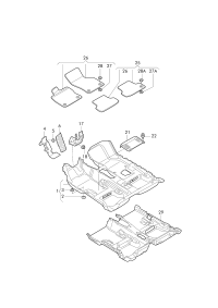 L5Q1864775A-Bracket, footrest