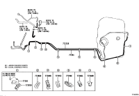 7729806120-CLAMP, FUEL TUBE, NO.4