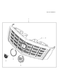 22850336-Grille, fr. upper (incl. 2-5)
