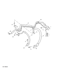 10489785-Pipe assy-a/c evaporator to compressor