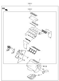 209103CL00A-GASKET KIT-ENGINE OVERHAUL