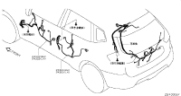 241244CL0A-Wiring harness-front door, rh