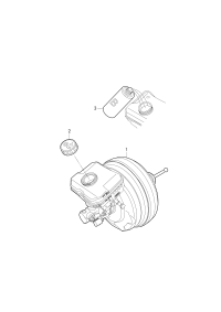 L80D612103B-Brake booster