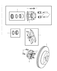 5019808AA-CALIPER DISC BRAKE
