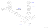 555013NK1A-Member assy-rr susp cross