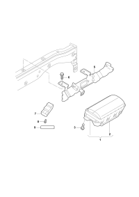 1TD880204-Air bag unit (co * *