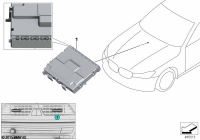 61316827329-Contact sensor vent f lh