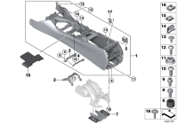 51169301754-Bracket, center console