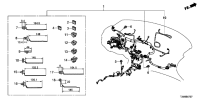 32117T2JH50-Harness-instrument panel