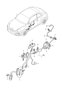 1J0971445F-PORSCHE CAYENNE GUIDE LTRL RH