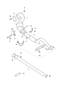 180254200E-Catalytic converter: