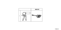 06350TBTH01-Cylinder set, key lock